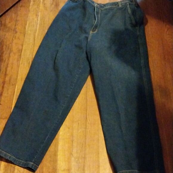 John Blair Mens  Elastic Back Waist Jeans Pants Size 38X29 - Picture 1 of 12